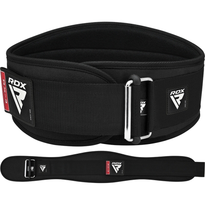 RDX X3 Black Weight Lifting Neoprene Gym Belt Large