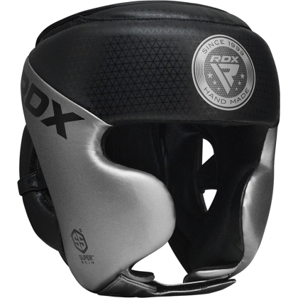 RDX L1 Mark Full Face Pro Boxing Training Head Guard-XL-Argent