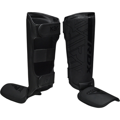 RDX F6 KARA MMA Shin Instep Guards-Black-L