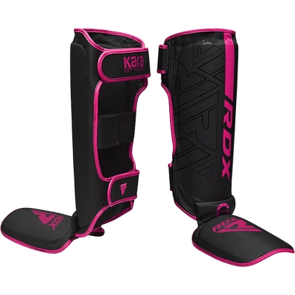 RDX F6 KARA MMA Shin Instep Guards-Pink-L