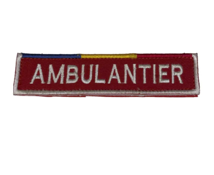 SMURD TRICOLOR BADGE INSCRIBED AMBULANCE