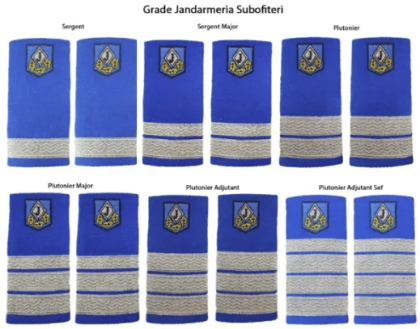 RANK OF GENDARMERIA SERGEANT