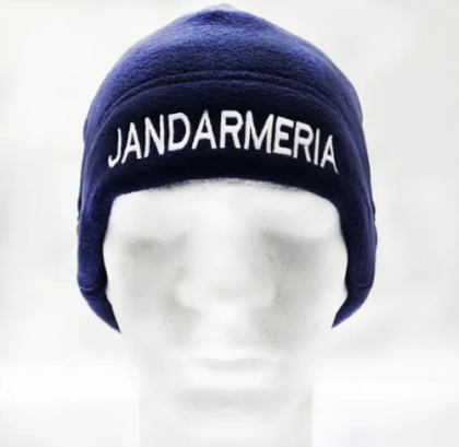 NAVY BLUE HAT WITH LARGE PRINT GENDARMERIA M