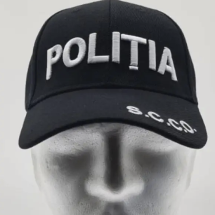 BLACK SCCO POLICE FULL CAP MP1