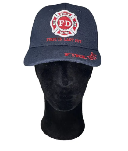 FULL CAP NAVY BLUE FIRE DEPT - MP1