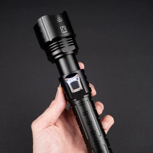 XHP160 professional LED flashlight, 500m range