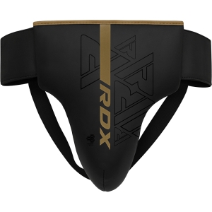 RDX F6 KARA Groin Guard Black Golden Small