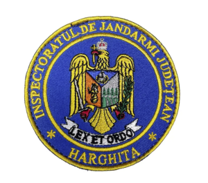 EMBROIDERED SCAI EMBLEM HARGHITA COUNTY GENDARMI INSPECTORATE